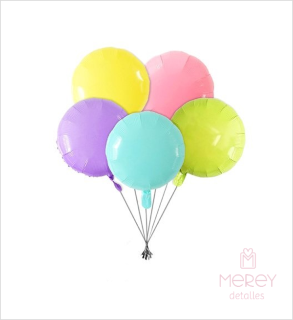 Globo redondo pasteles 18" (45cm)