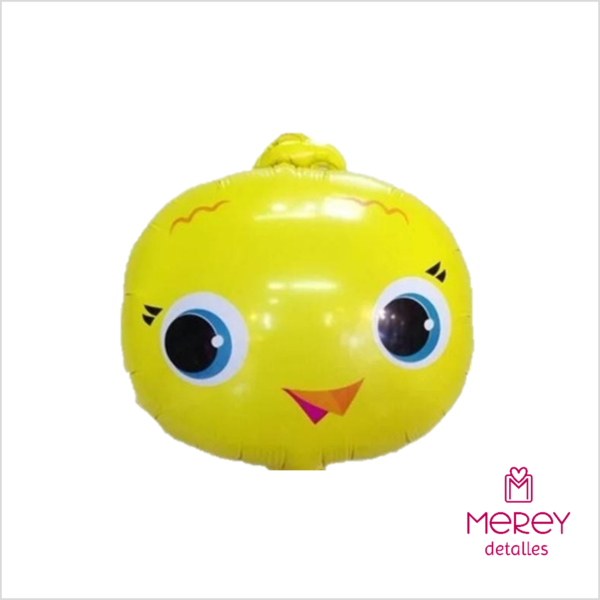 Globo cabeza pollito 45cm