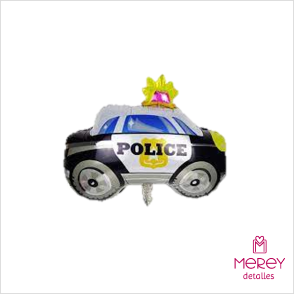 Globo vehiculo de policia