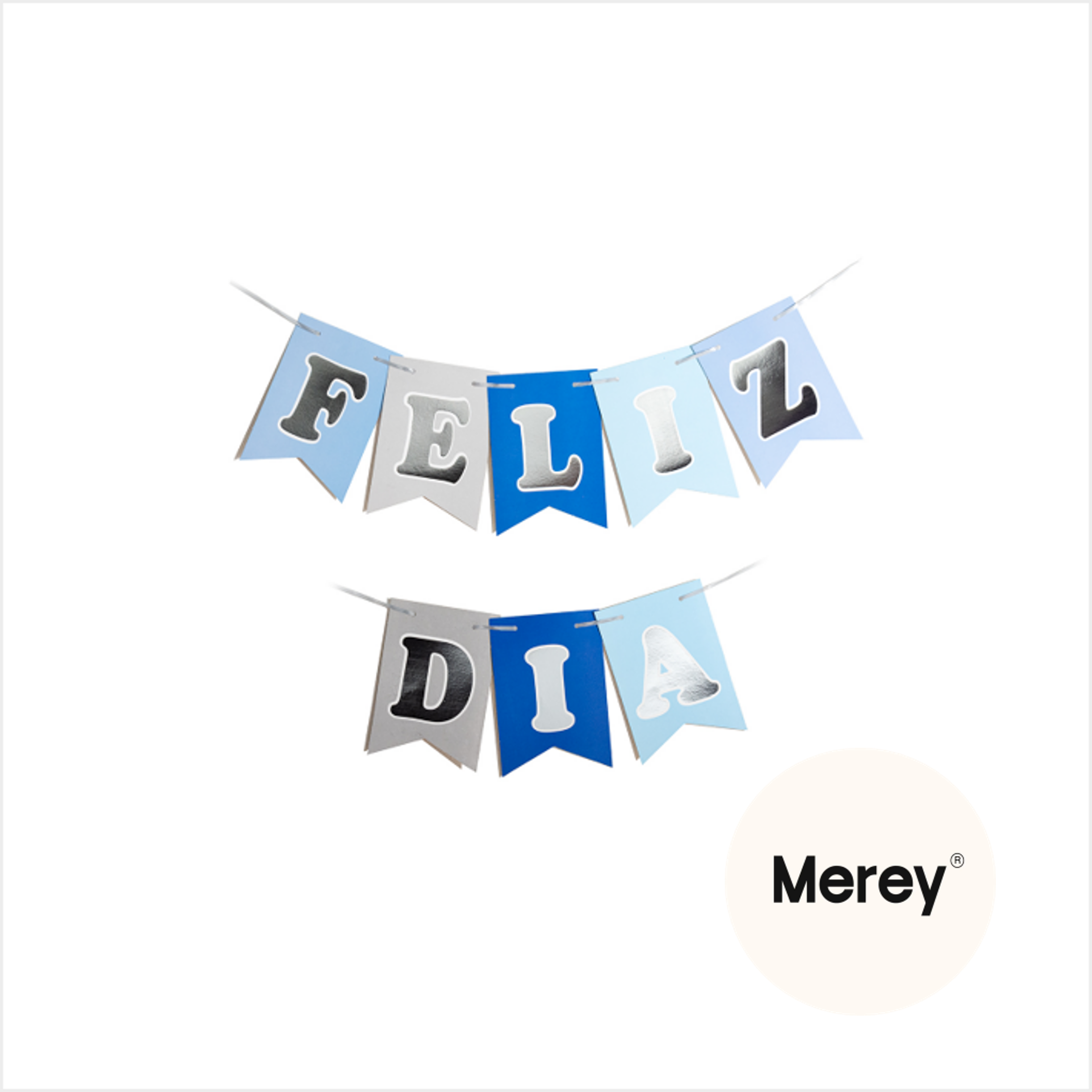 Banderin feliz dia varon