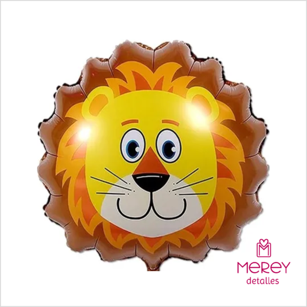 Globo cabeza leon 85cm