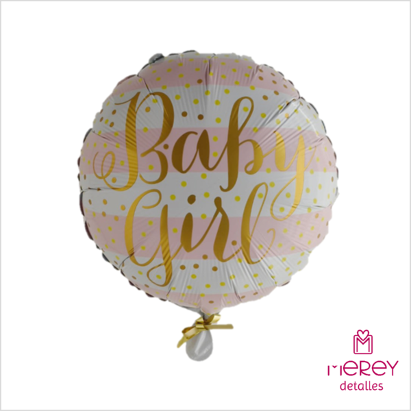 Globo baby girl 45cm