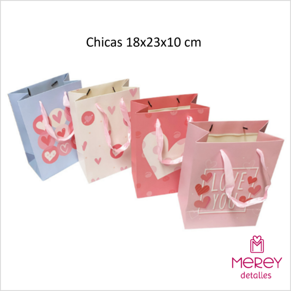 Bolsa de Regalo Love Mediana 26x32x12 cm