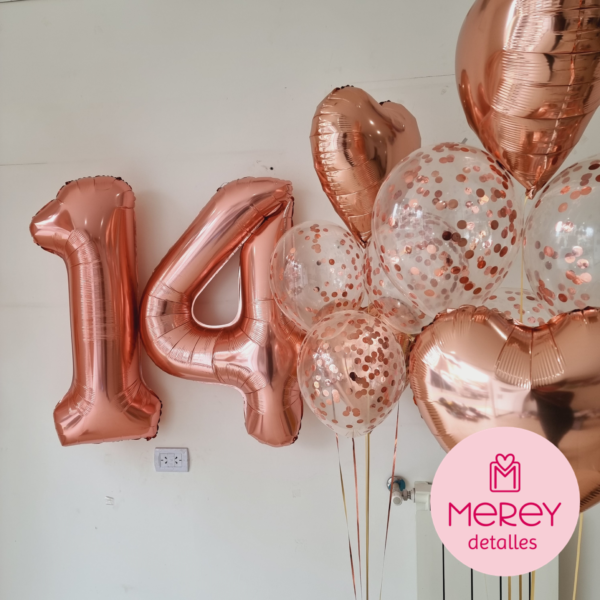 Kit bouquet + Numero 1 metro (aire)