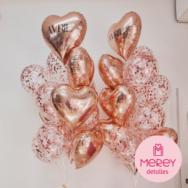 2 Bouquet rosegold 14-M1