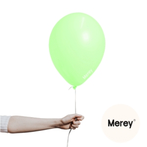 Latex 12" Verde Pastel Standar + Helio