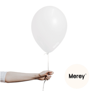 Latex 12" Blanco + Helio