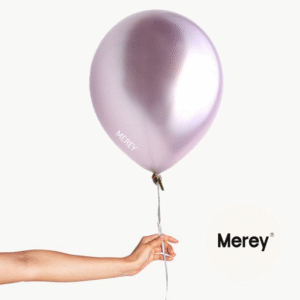 Globo Latex Chrome Lila + Helio 12"